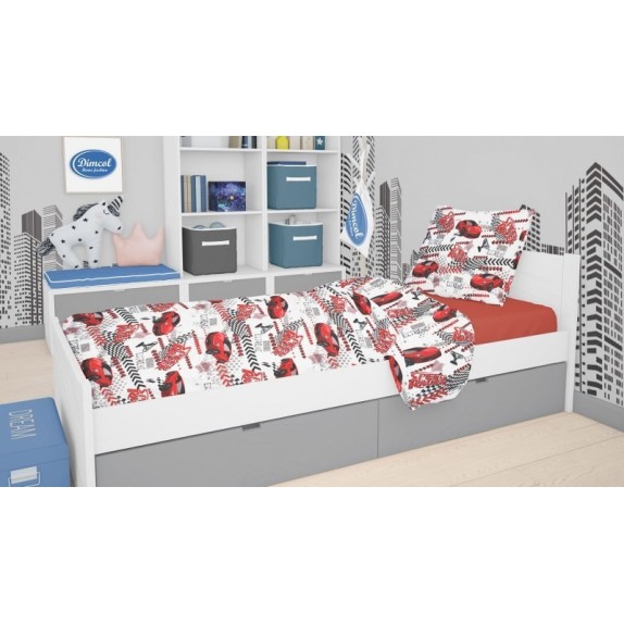 Παπλωματοθήκη Μονή Dimcol Speed Racer 290 Rotary Print...