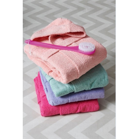 Μπουρνούζι Κοντό Με Κουκούλα Palamaiki Funky Misty