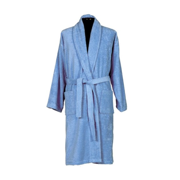 Μπουρνούζι με Γιακά Nef-Nef Status 1133-Blue