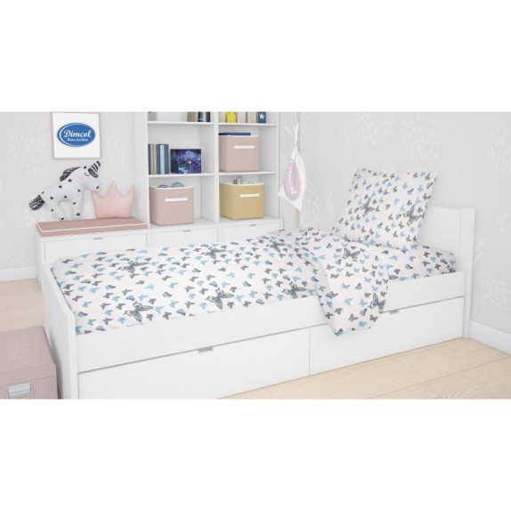 Σετ Σεντόνια Μονά Dimcol Butterfly 56 Sky Blue 160x240