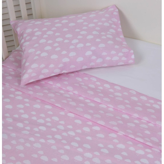 Σετ Σεντόνια Λίκνου 2 Τεμαχίων Baby Oliver Des. 136 80x110