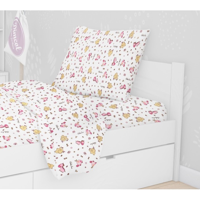 Σετ Σεντόνια Μονά 3 Τεμαχίων Dimcol Elephant...