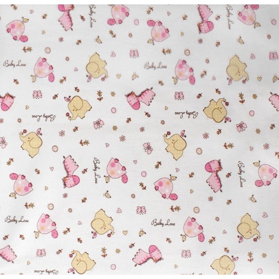 Πάνα Χασέ Dimcol Elephant 172 Pink 80x80