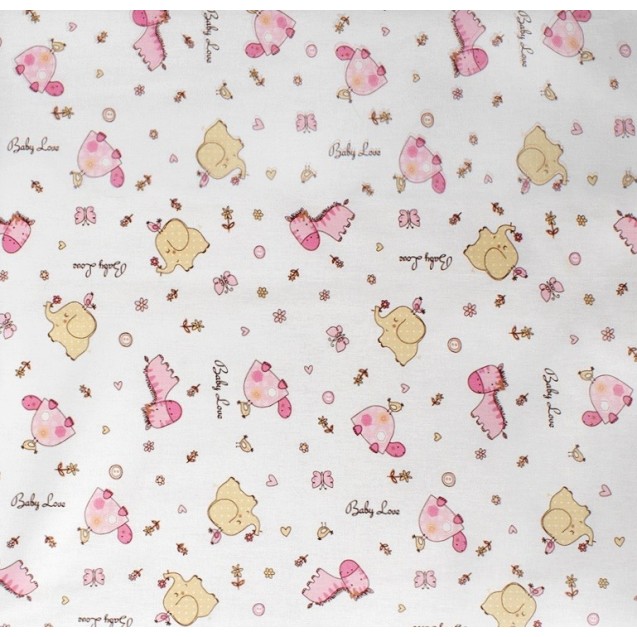 Πάνα Χασέ Dimcol Elephant 172 Pink 80x80