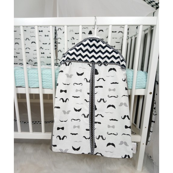 Θήκη Για Πάνες Ninna Nanna Bebe Moustache 55x42