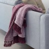 Κουβέρτα Καναπέ με Γούνα Sherpa Melinen Twiggy Amethyst 130x170
