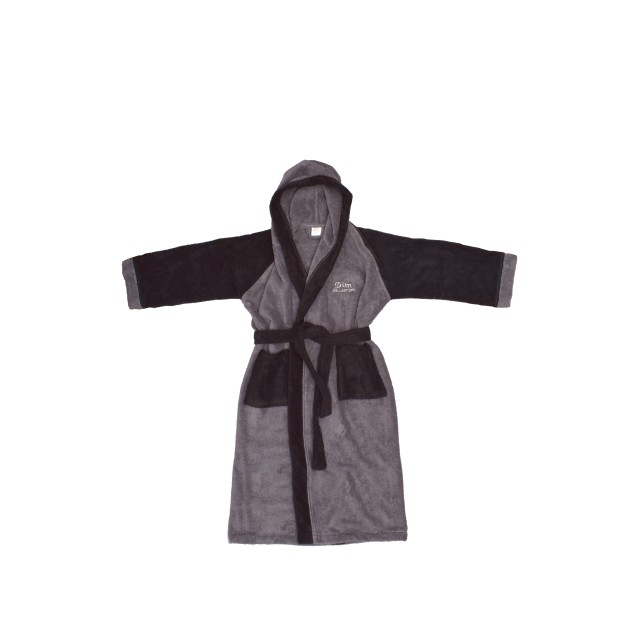 Μπουρνούζι Παιδικό με Κουκούλα Dimcol Happy...