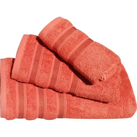 Σετ Πετσέτες Μπάνιου 3 Τεμαχίων Morven 1908 Κεραμιδί