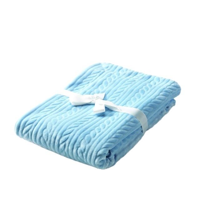 Κουβέρτα Βελουτέ Ανάγλυφη Αγκαλιάς Morven Mimos...