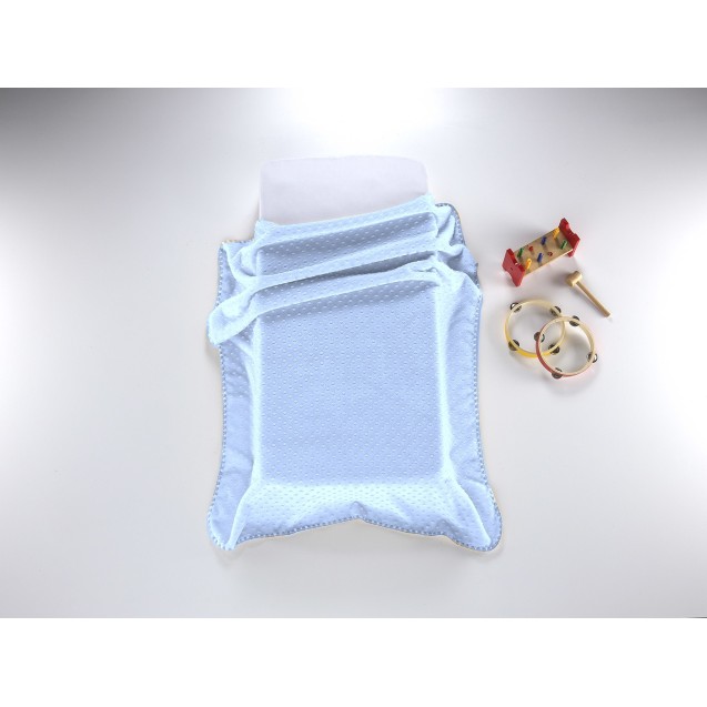 Κουβέρτα Βελουτέ Ανάγλυφη Κούνιας Morven...