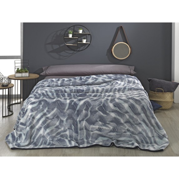 Κουβέρτα Γούνινη Υπέρδιπλη Morven High Decor Ι84 220x240