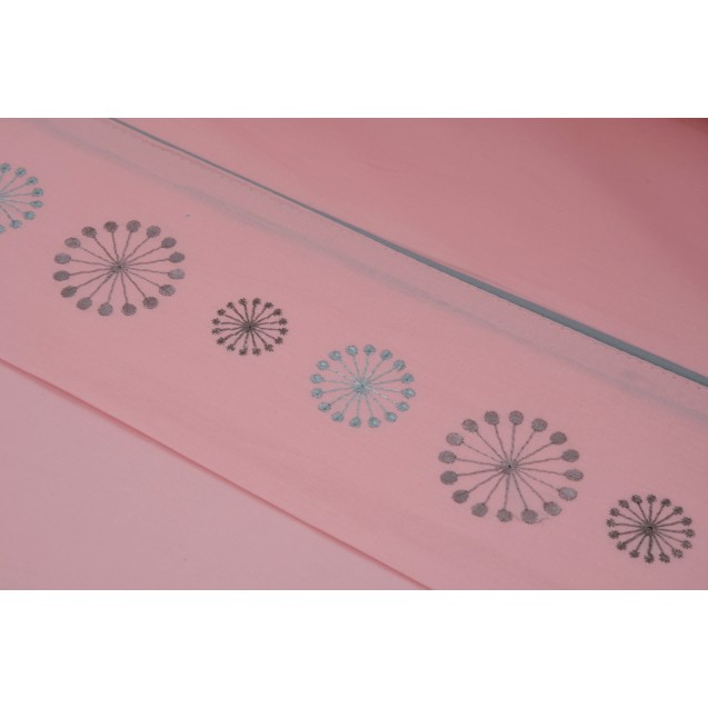 Σετ Σεντόνια Μονά Morven Star Ροζ 170x270