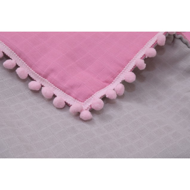 Πάπλωμα Κούνιας Morven Lolly 1904 Ροζ 80x120