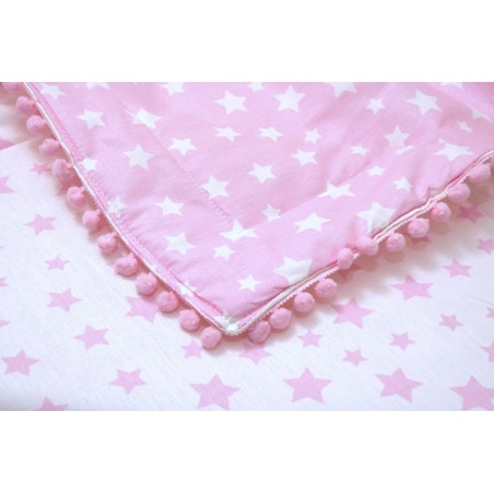 Πάπλωμα Κούνιας Morven Molly 1905 Ροζ 80x120