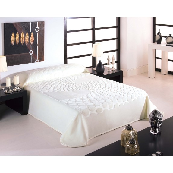 Κουβέρτα Βελουτέ Ανάγλυφη Υπέρδιπλη Morven Serena 413...