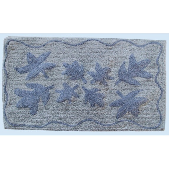 Πατάκι Μπάνιου Dimcol Φύλλο Grey 50x85