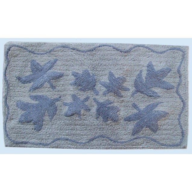 Πατάκι Μπάνιου Dimcol Φύλλο Grey 50x85