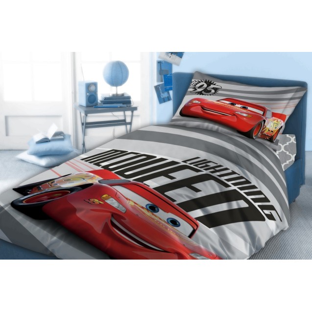 Σετ Σεντόνια Μονά 2 Τεμαχίων Dimcol Disney Cars...