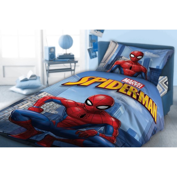 Σετ Σεντόνια Μονά 3 Τεμαχίων Dimcol Disney Spiderman 813...