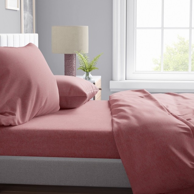 Μαξιλαροθήκη Dimcol Μελανζέ 08 Orange 50x70