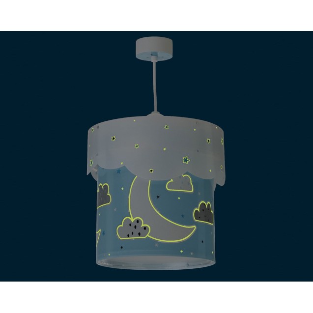 Παιδικό Φωτιστικό Οροφής Ango Moon Blue 61232 T