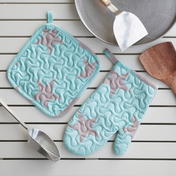 Σετ Πιάστρα Και Γάντι Melinen Star Boy Εμπριμέ