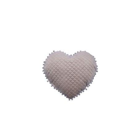 Μαξιλάρι Διακόσμησης Με Pon-Pon Palamaiki Elwin 40x38 Beige