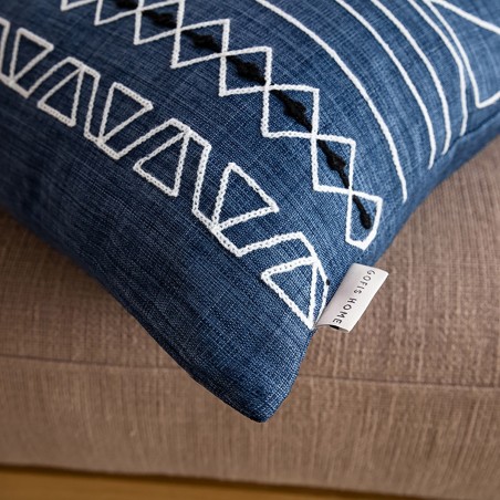 Μαξιλαροθήκη Διακόσμησης Gofis Home Edna 43x43 Blue Jean 162/01