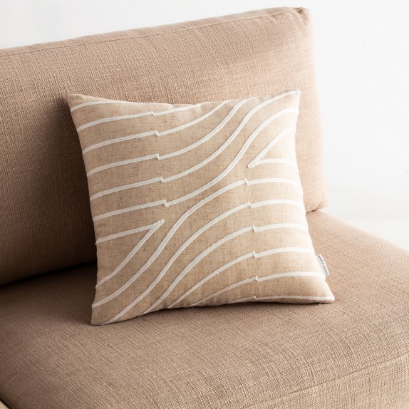 Μαξιλαροθήκη Διακόσμησης Gofis Home Amon 43x43 Λινό 261/06