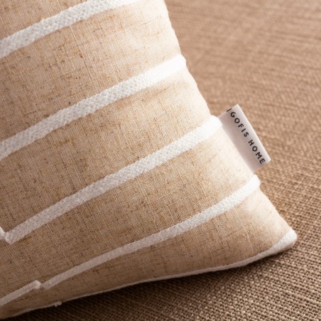 Μαξιλαροθήκη Διακόσμησης Gofis Home Amon 43x43 Λινό 261/06