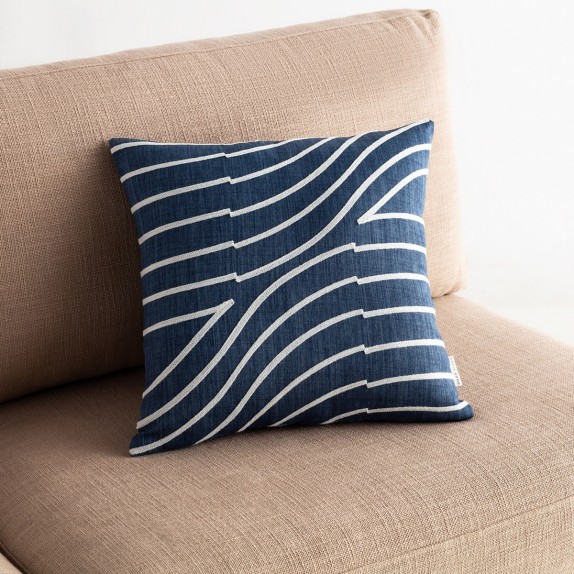 Μαξιλαροθήκη Διακόσμησης Gofis Home Amon 43x43 Blue Jean...