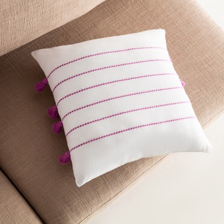 Μαξιλαροθήκη Διακόσμησης Gofis Home Maira 43x43 Φουξ 540/23