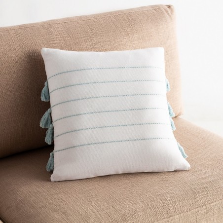 Μαξιλαροθήκη Διακόσμησης Gofis Home Maira 43x43 Aqua 540/11