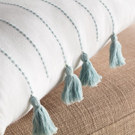 Μαξιλαροθήκη Διακόσμησης Gofis Home Maira 43x43 Aqua 540/11