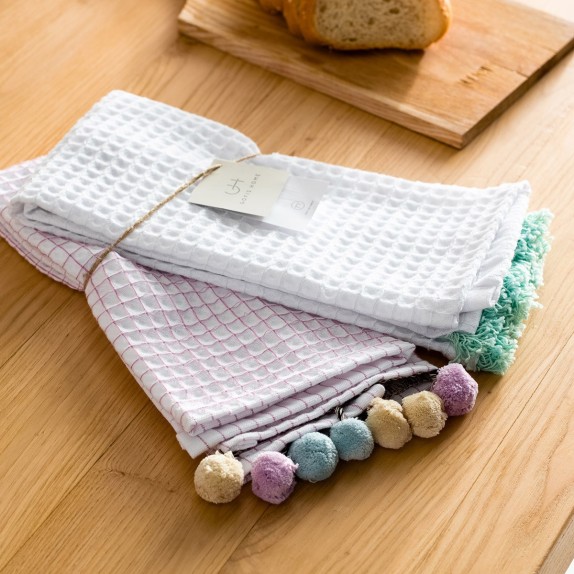 Σετ Ποτηρόπανα 2 Τεμαχίων Gofis Home Adelain 40x60...