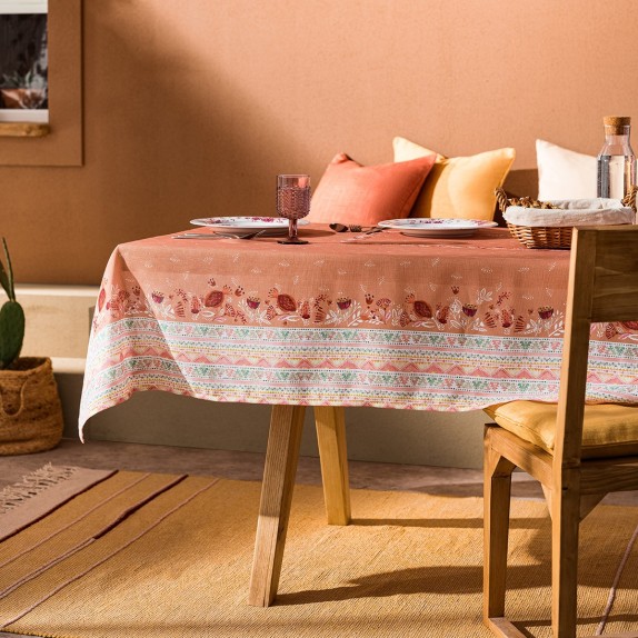 Τραπεζομάντηλο Gofis Home Eris 135x180 Tan Brown 540/13