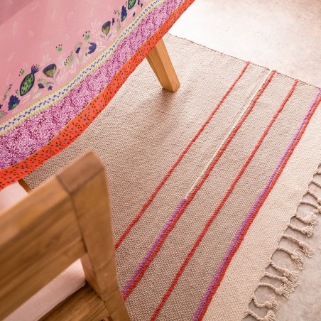 Τραπεζομάντηλο Gofis Home Eris 135x180 Ροζ 540/17