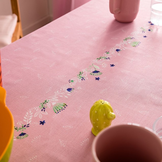 Τραπεζομάντηλο Gofis Home Eris 145x220 Ροζ 540/17