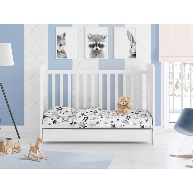 Βρεφικό Πάπλωμα Dimcol Star 121 Grey-Green 120x160