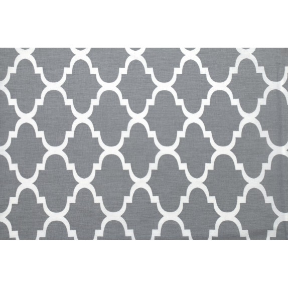 Σεντόνι Λίκνου Dimcol Windows 135 Grey 80x110