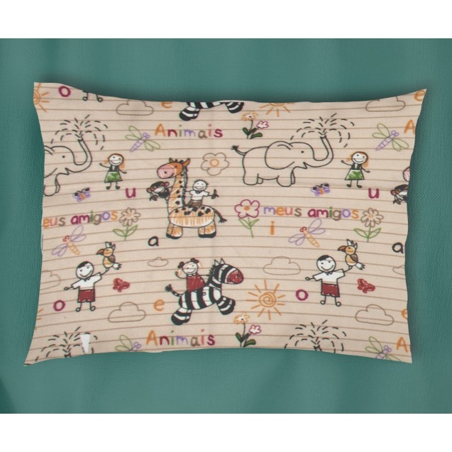 Μαξιλαροθήκη Παιδική Φανελένια Dimcol Africa...