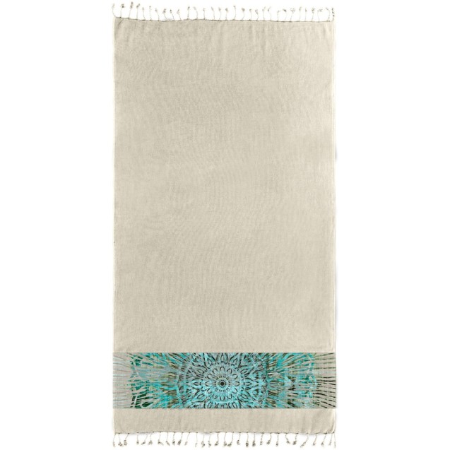 Πετσέτα Θαλάσσης Guy Laroche Pestemal 14 Beige...