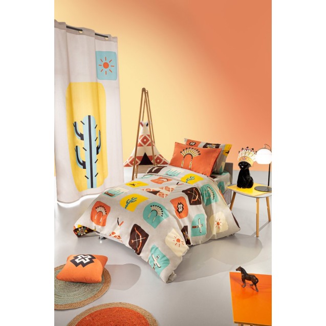 Σετ Σεντόνια Μονά 3 Τεμαχίων Saint Clair Indian...