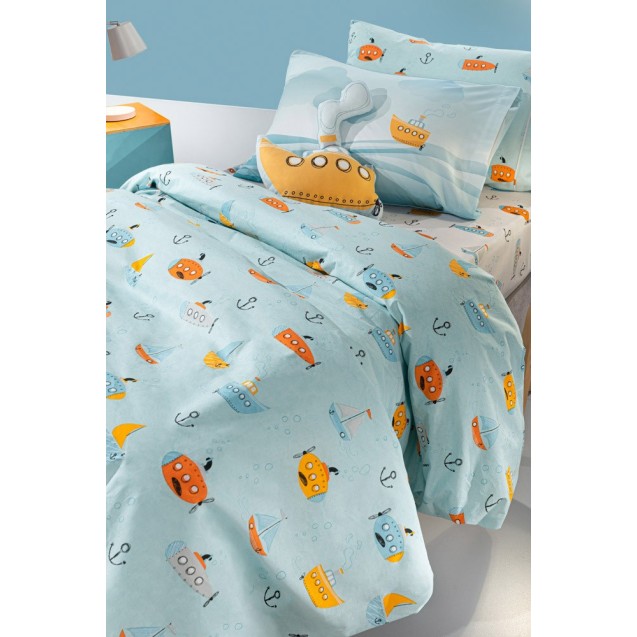 Σετ Σεντόνια Μονά 3 Τεμαχίων Saint Clair Sub...