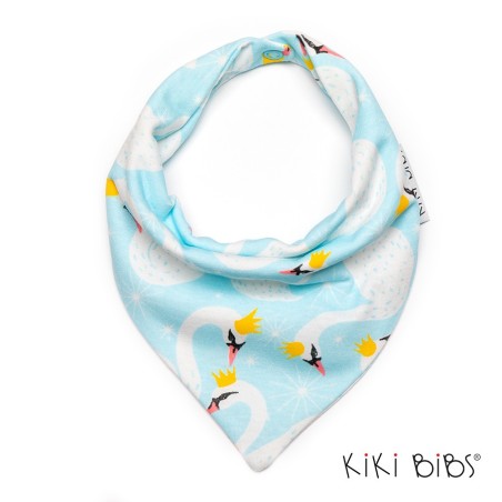 Kiki Bibs Σαλιάρα-μπαντάνα Swans KB0270