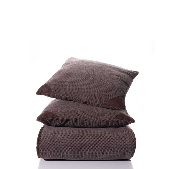 Ριχτάρι Διθέσιου Silk Fashion 1715 Chocolate 180x250