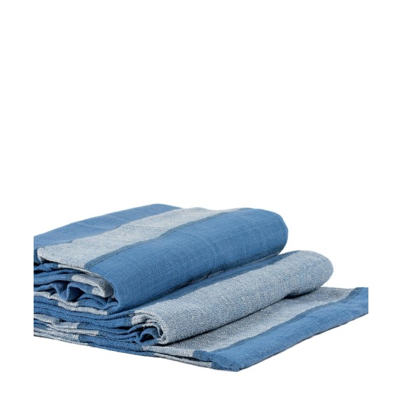 Σετ Ριχτάρια 3 Τεμαχίων Silk Fashion 150 Μπλέ