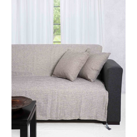 Ριχτάρι Τριθέσιου Silk Fashion 9925 Γκρί 180x300