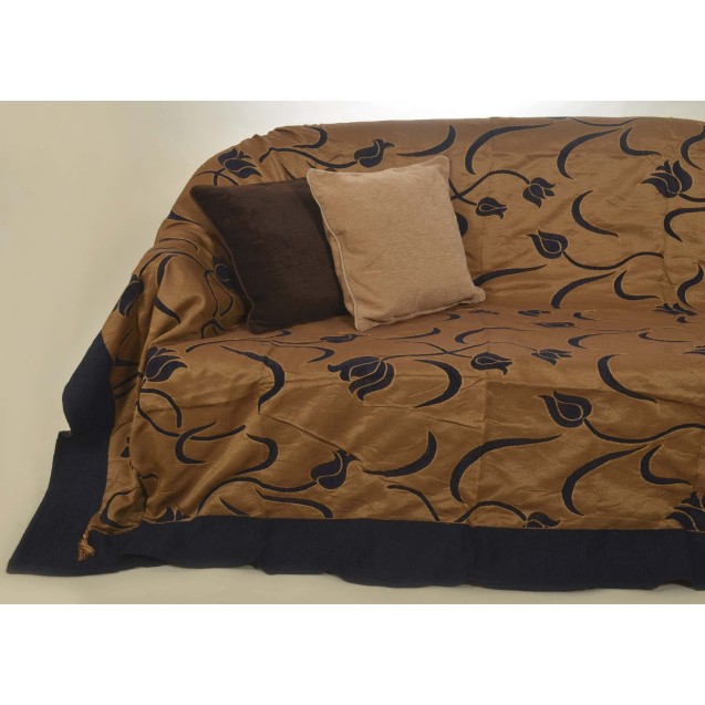 Ριχτάρι Πολυθρόνας Silk Fashion 5178 Μπλέ 150x180