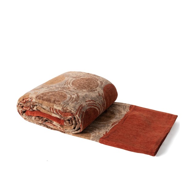 Ριχτάρι Τριθέσιου Silk Fashion 9217 Πορτοκαλί...